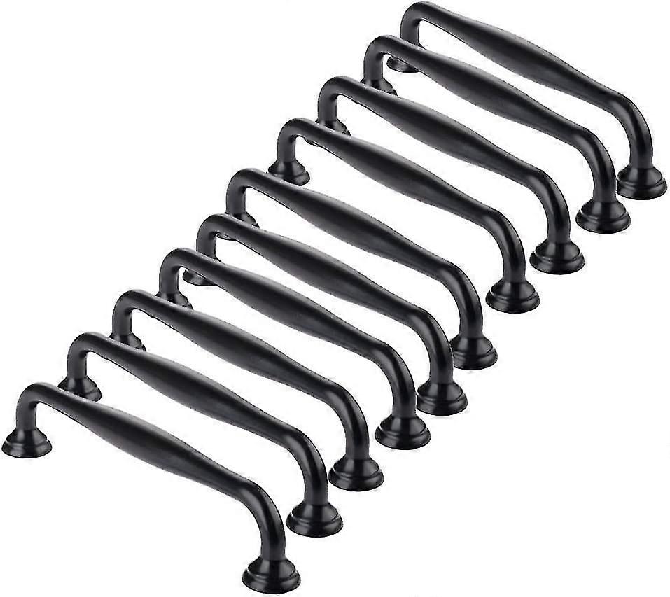 10pcs Black Cabinet Handle-center Distance 96mm