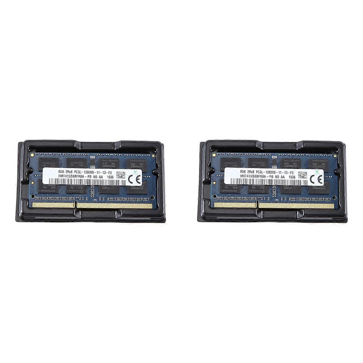 2X for SK 8GB DDR3 Laptop Ram Memory 2RX8 1600Mhz PC3-12800 204 Pins 1.35V SODIMM for Laptop Memory