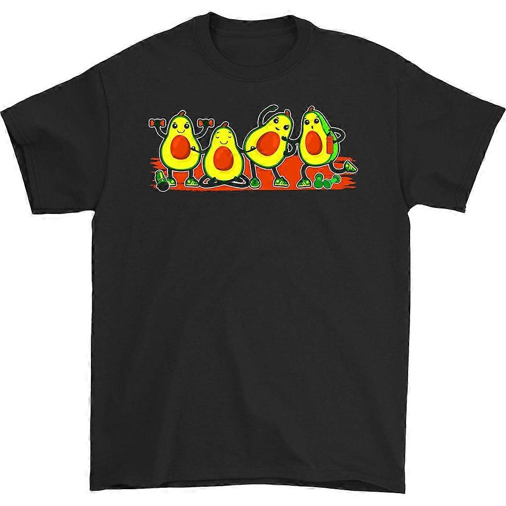 Tričko na cvičení s avokádem