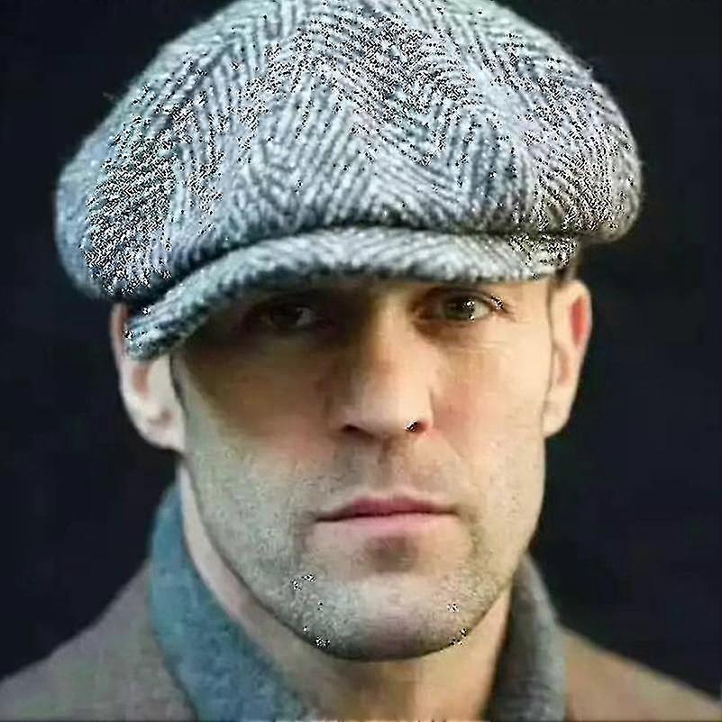 Gatsby Woolen Golf Beret Hats - Classic Flat Driving Hat - Stylish And Timeless