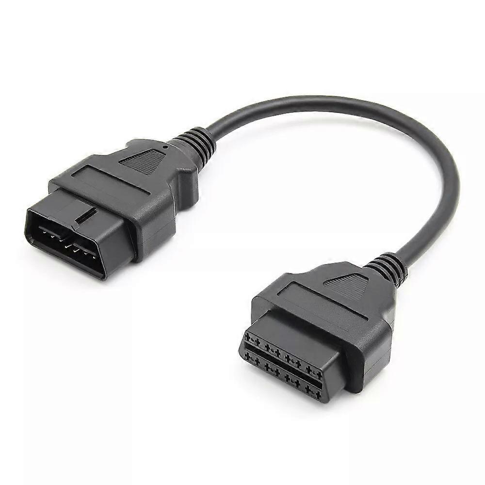 OBD2 extension cable 30cm plug to 16-pin OBD2 for diagnostic device