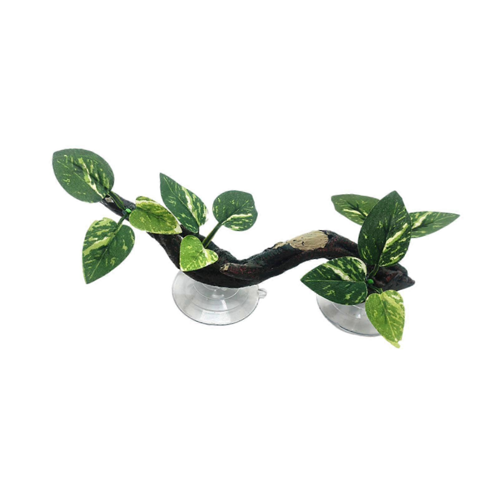 Reptile Corner Branch Decor Climb Tree Branch Decor for Crab Snake Terrarium ivy