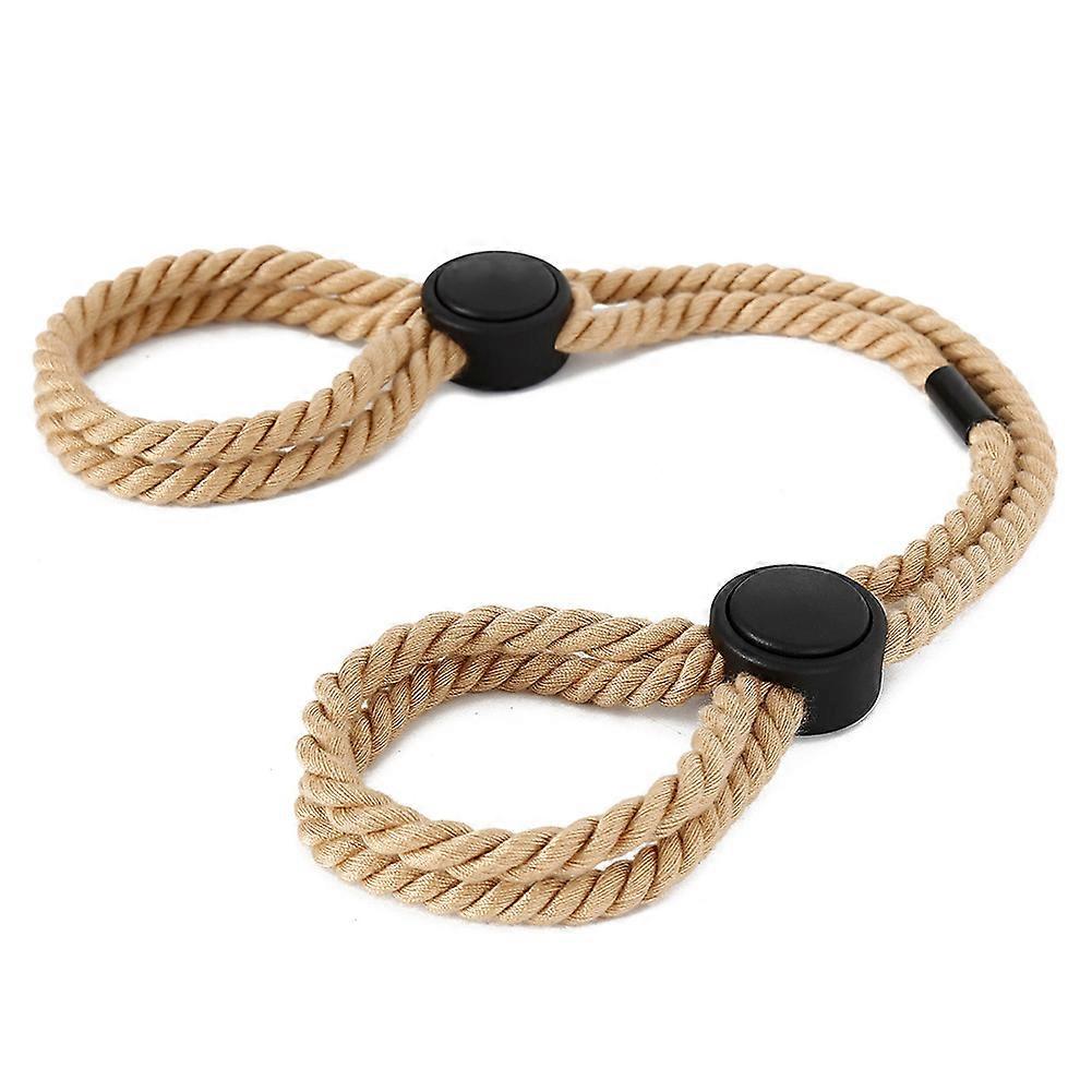 Dual-Purpose Hand/Anklets Rope Durable Lightweight Rope Toys Regulatable Rope Handcuffses