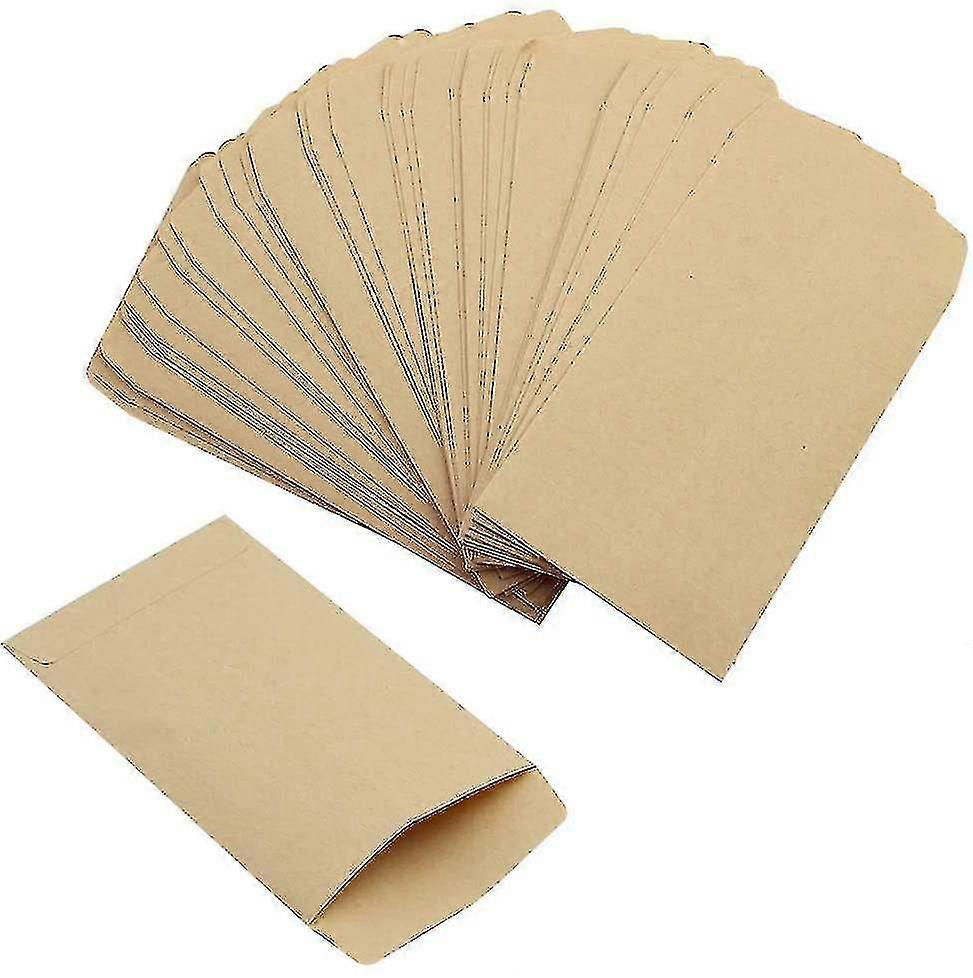 120 Pcs Seed Envelopes, Kraft Paper Small Envelopes For Packing