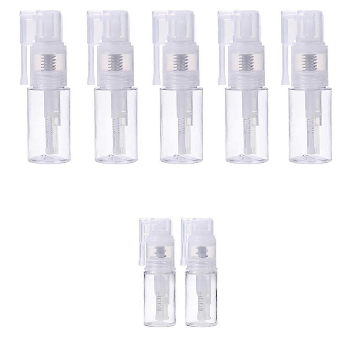8Pcs Glitter Duster Sprayer Craft Glitter Spray Bottle Empty, 6Pcs 35Ml and 2Pcs 14Ml Bottles Multi