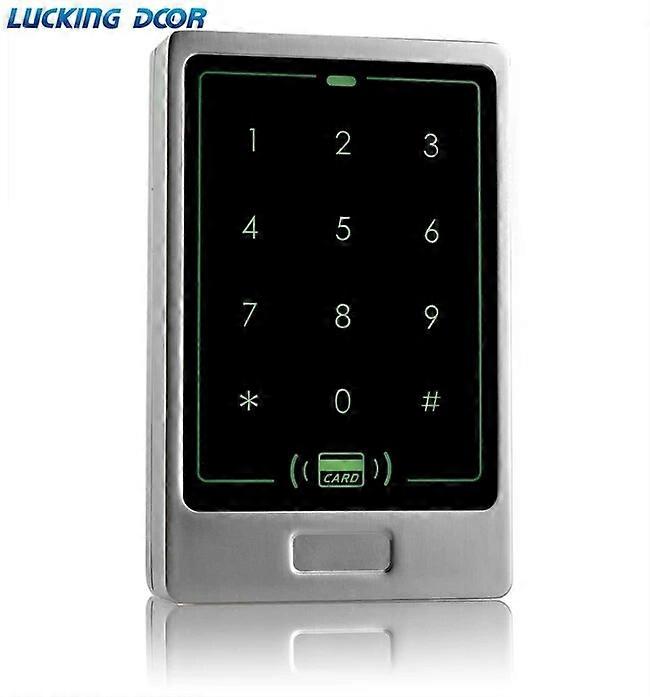 DOOR Waterproof Metal Access Control Keypad 8000 Users 125KHz Card Reader Keypad Key Fobs Door Access Control