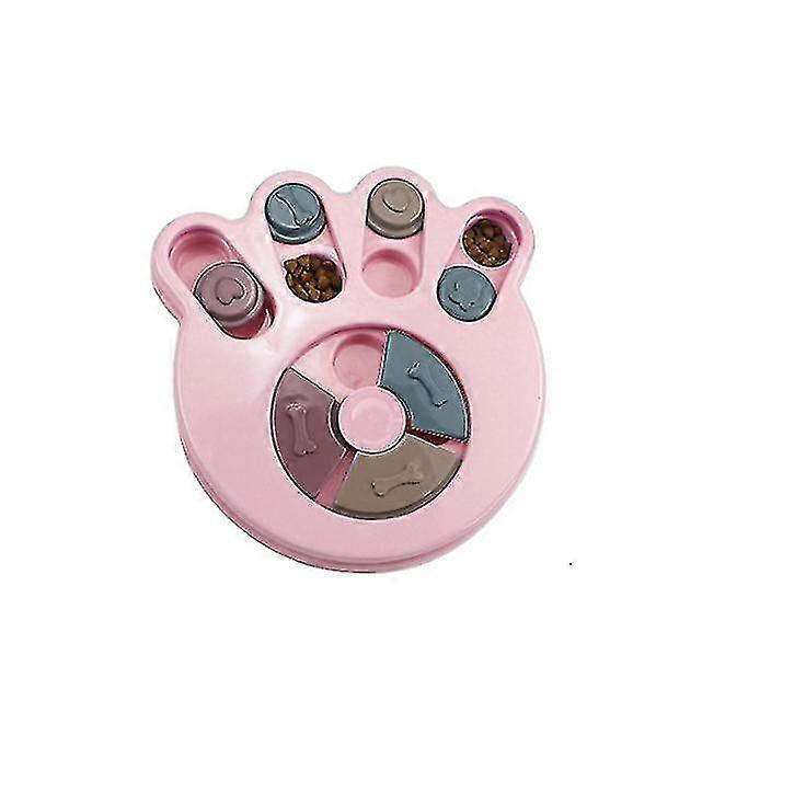 Interactive Dog Toy Puzzle Game Pawn Print-