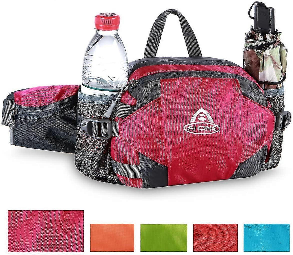 Bum Bag, 3 Liter, Bum Bag, Hip Bag With Water Bottle Holder, For Women And Men, For Running, For Traveling, Hiking, Running, Cycling, Outdoor Sports