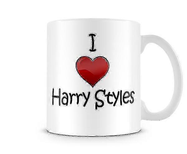 Jag älskar Harry Styles Tryckta mugg