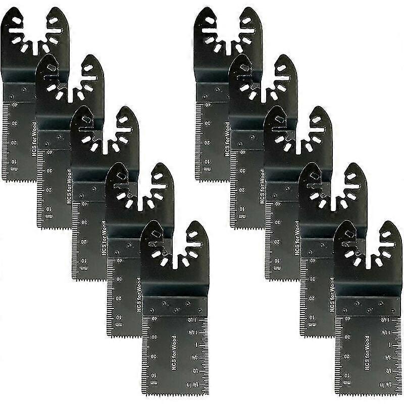 10 Pcs Multi-function Saw Blades Accessories, 34mm Multi-tool Blades, Universal Multi-function Oscillating Tools