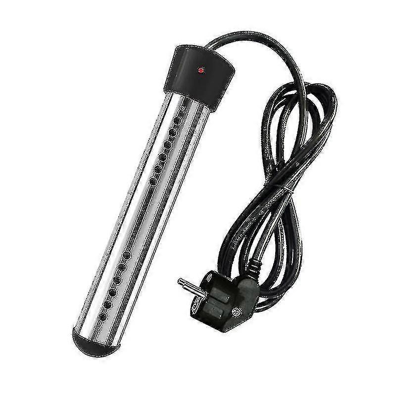 2000w Electric Immersion Heater, Submersible Bucket Heater With Auto Shutoff, Heats 5 Gallons Water In Minutes