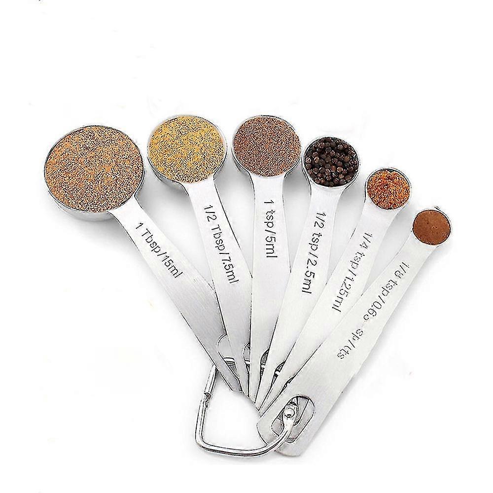 6pcs Measuring Spoons(1 Set)