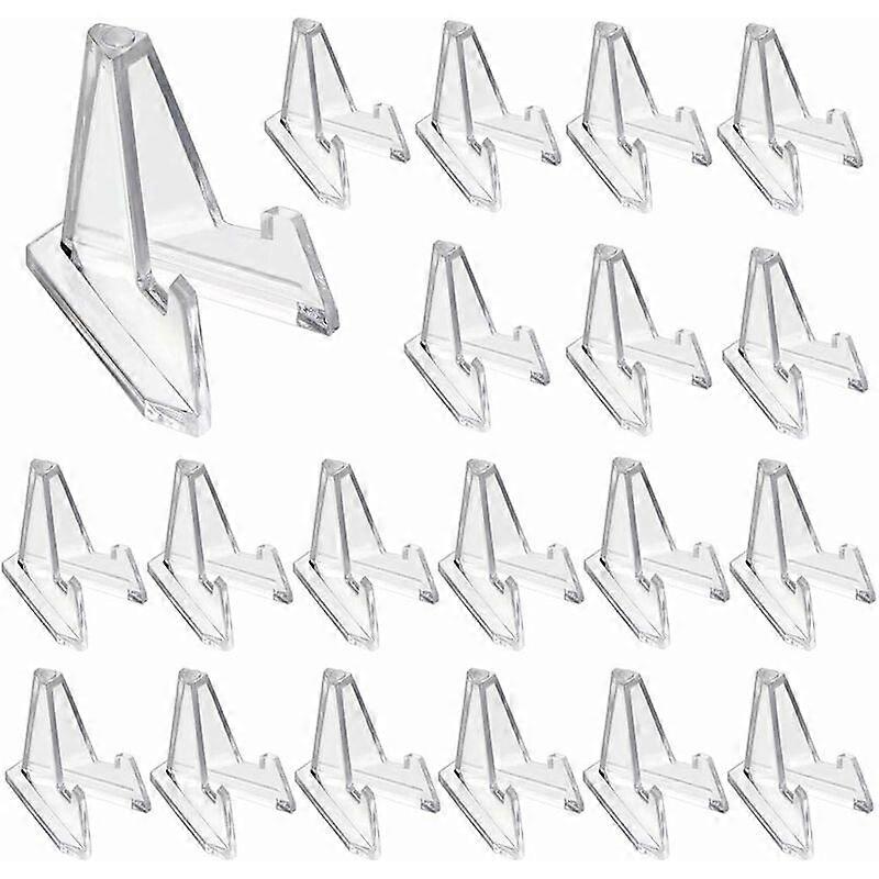 20PCS Coin Holder Display Stands, Coin Easels Medal Badge Collection Coin S