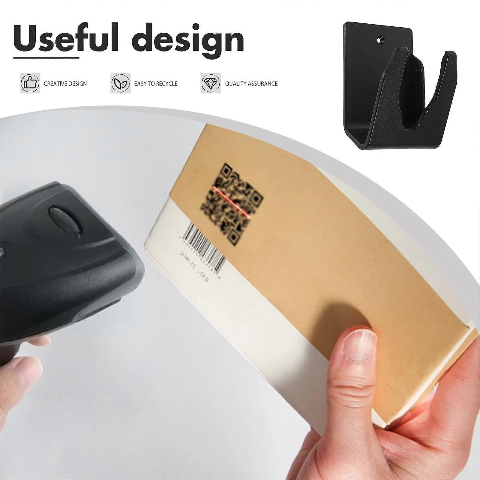 1 Set Barcode Scanner Reader Mount Bracket Scanning Barcode Reader Holder for Desk