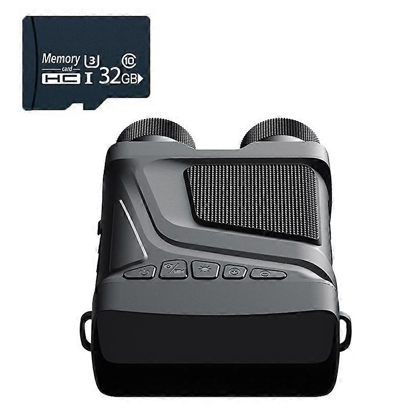 Redkid R12 5X 1080P HD Vision nocturne Jumelles Niveau 7 Infrarouge Zoom numérique Télescope Lunette