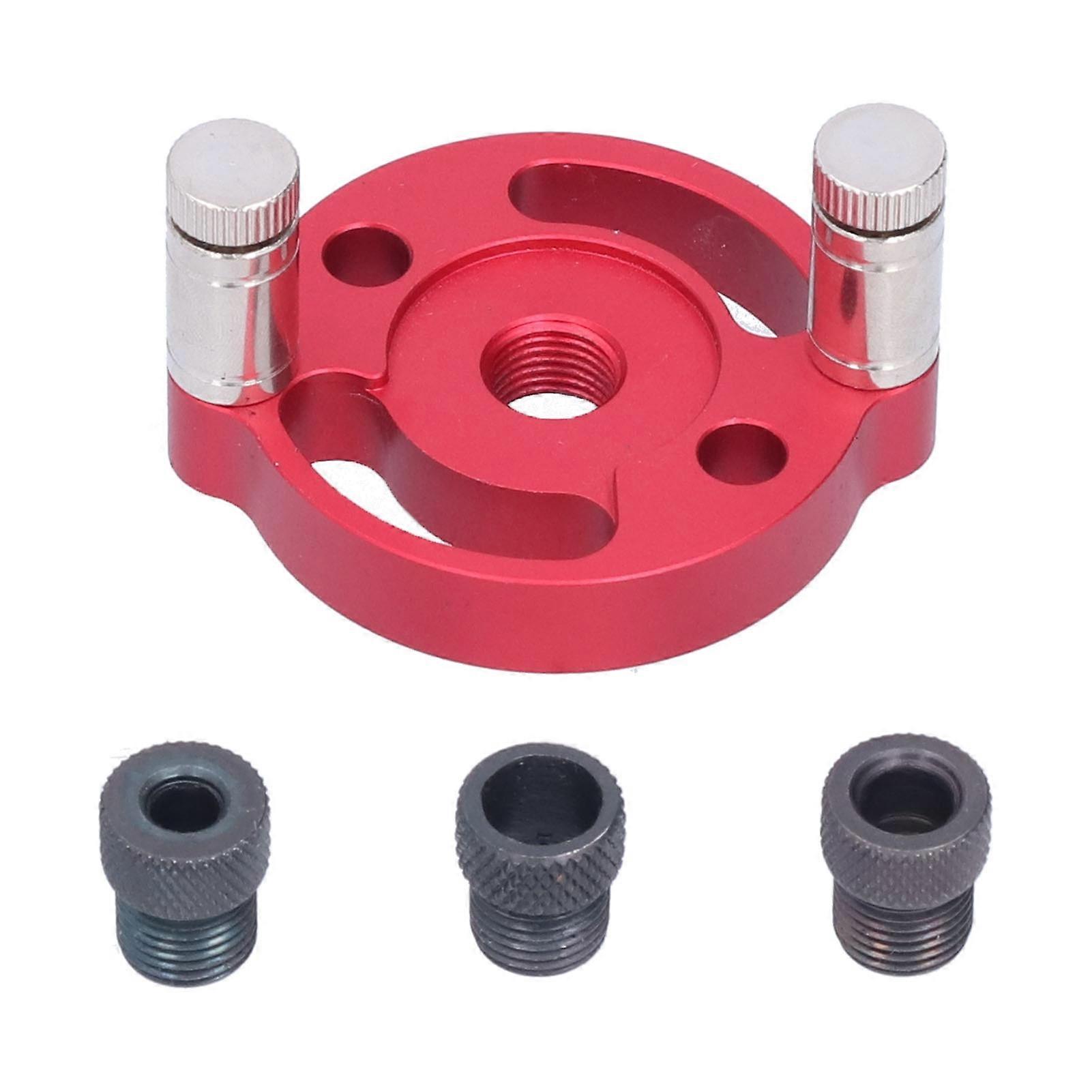 عمودي وتد تهزهز جولة سبائك الألومنيوم الذاتي تمركز دليل دليل الحفر لأعمال النجارة