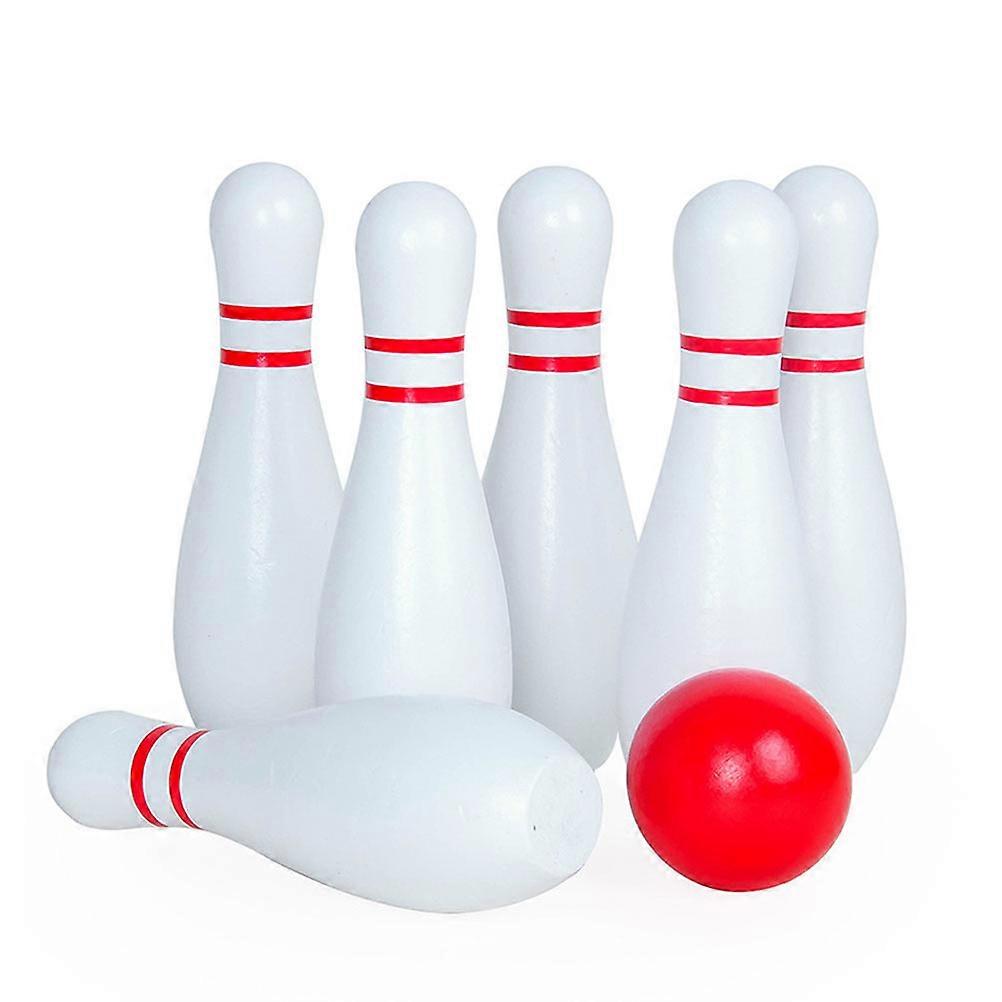 1 Set Children Bowling Ball Set plastic Bowling Games Toy Smooth Bowling
