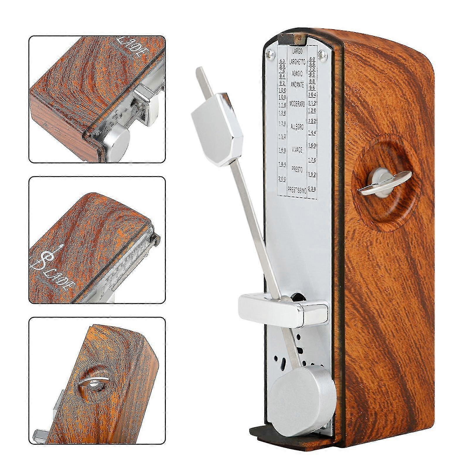 Professional Metronome Highly Accurate Musical Instrument Accessories Vintage Piano Guitar Mechanical Metronome For Other Instruments