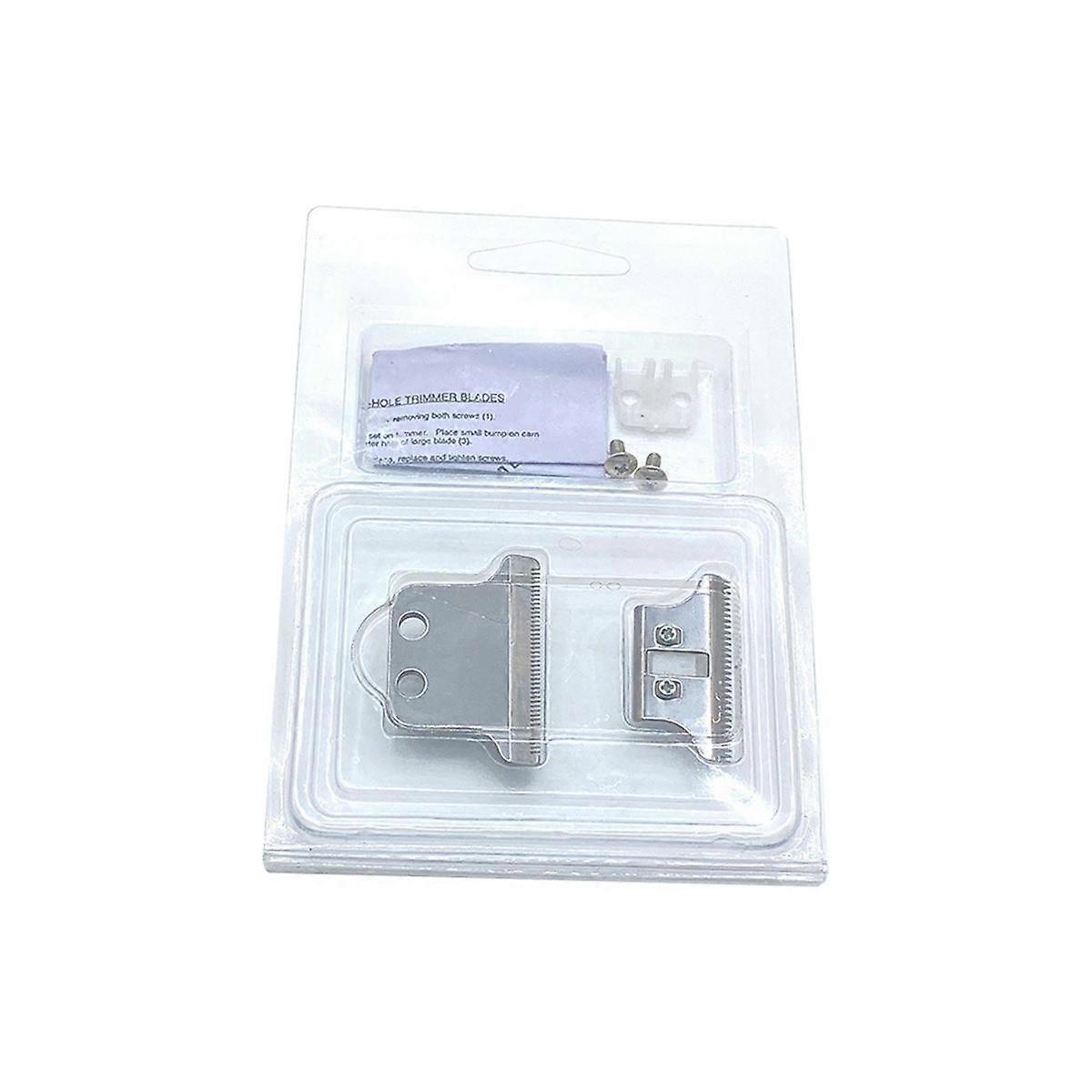 2-Hole Clipper Cutter Replacement Hair Trimmer Blades for 8081 8171 Silver