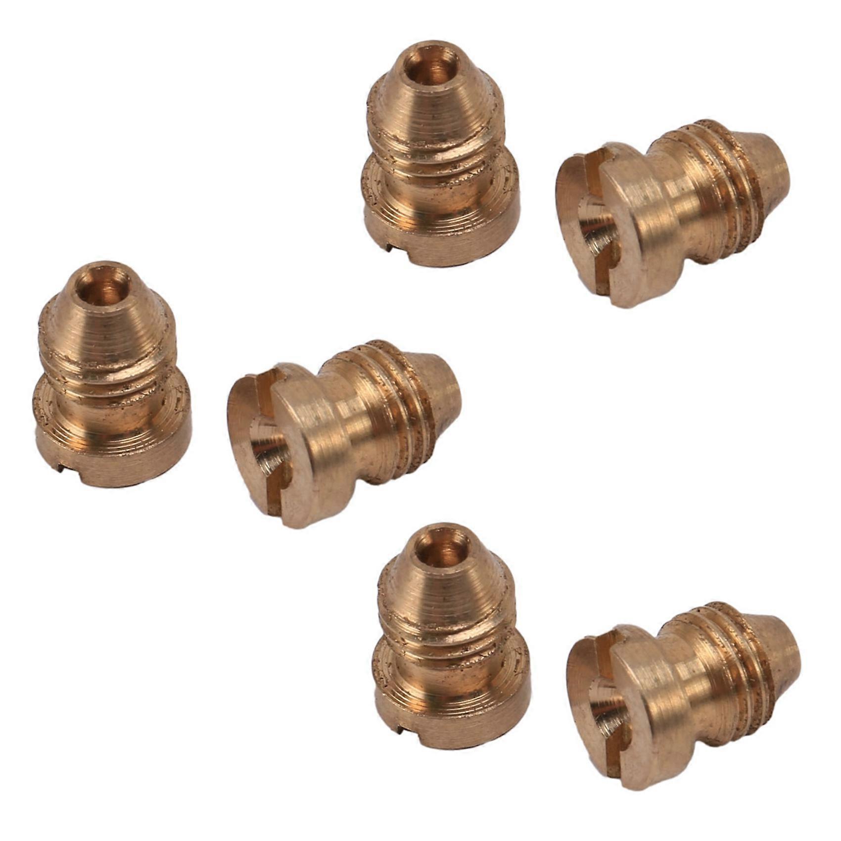 Foam Cannon Orifice Nozzle Tips, High Replacement Thread Nozzle for Snow Foam Lance, 1.0 mm, 6-Pack
