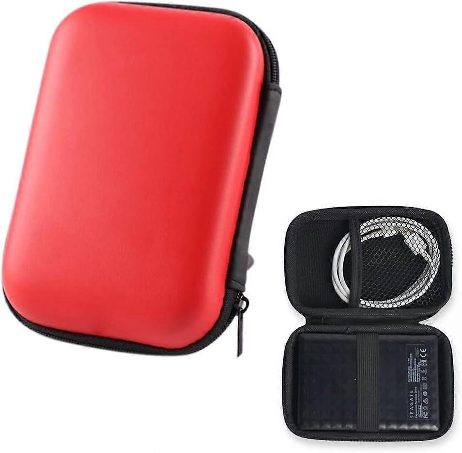 Hard Case for Portable External SSD, Protective Travel Storage Bag, Hard Drive Case HDD Case for 2.5" Drives