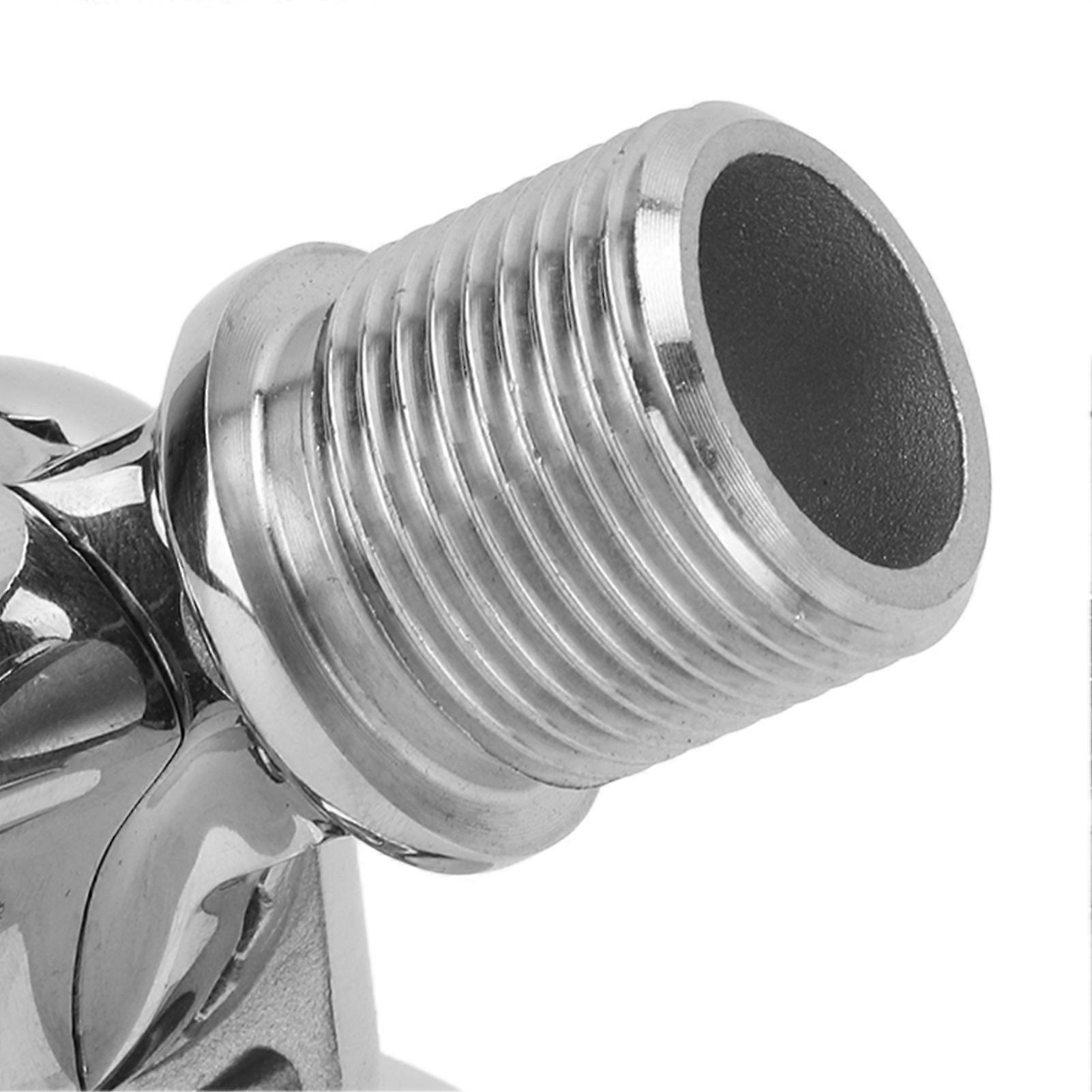 Marine Antenna Mount 25mm/1.0in Threaded 316 Stainless Steel Polishing Processing 180 Adjustable Antennas Bracket