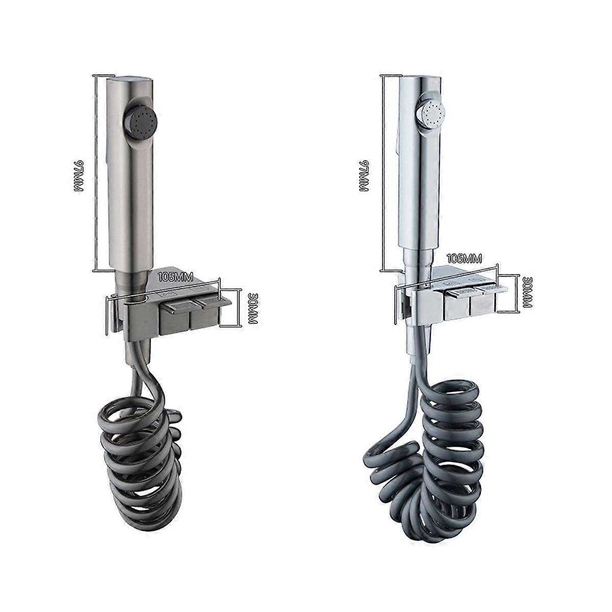 Multi-Function Toilet Bidet Shower Faucet Handheld Bidet Toilet Sprayer Set Solid Brass Faucet Cold