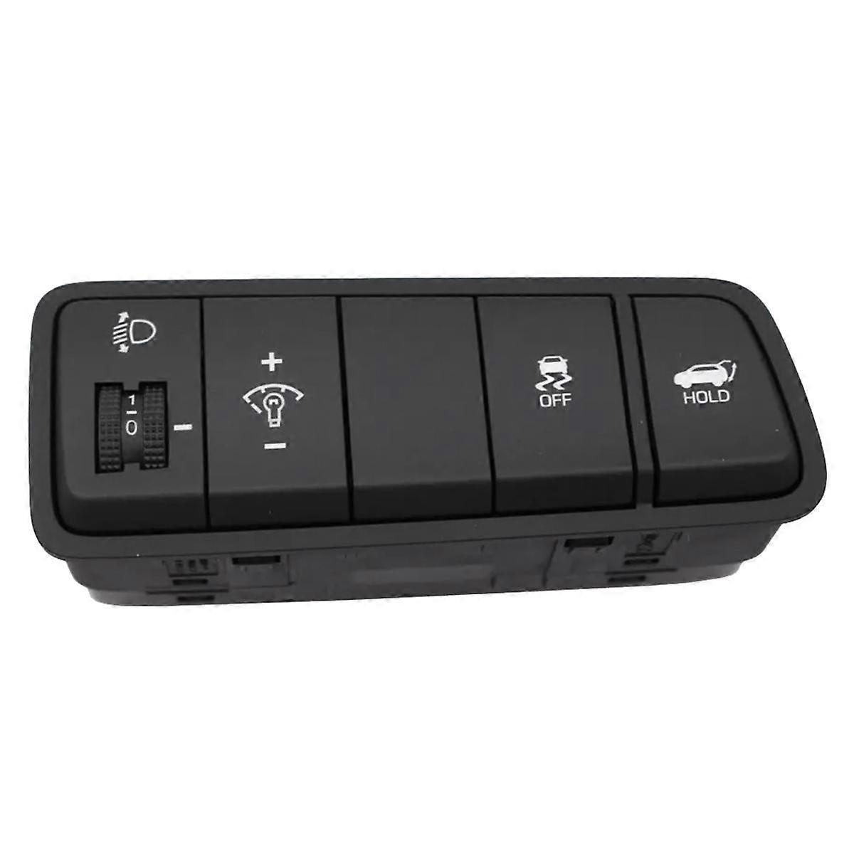 Car Instrument Luminance Headlight Adjustment Switch Button 93710-F8400 for 2015-2018 OFF Switch