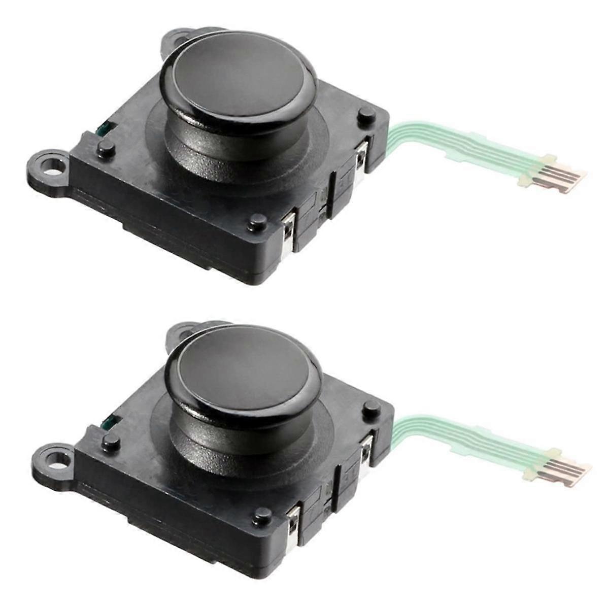 3D Analog Joystick Controller Thumb Stick Rocker Module for 2000 PSV 2000 Controller Replacement Part - Black