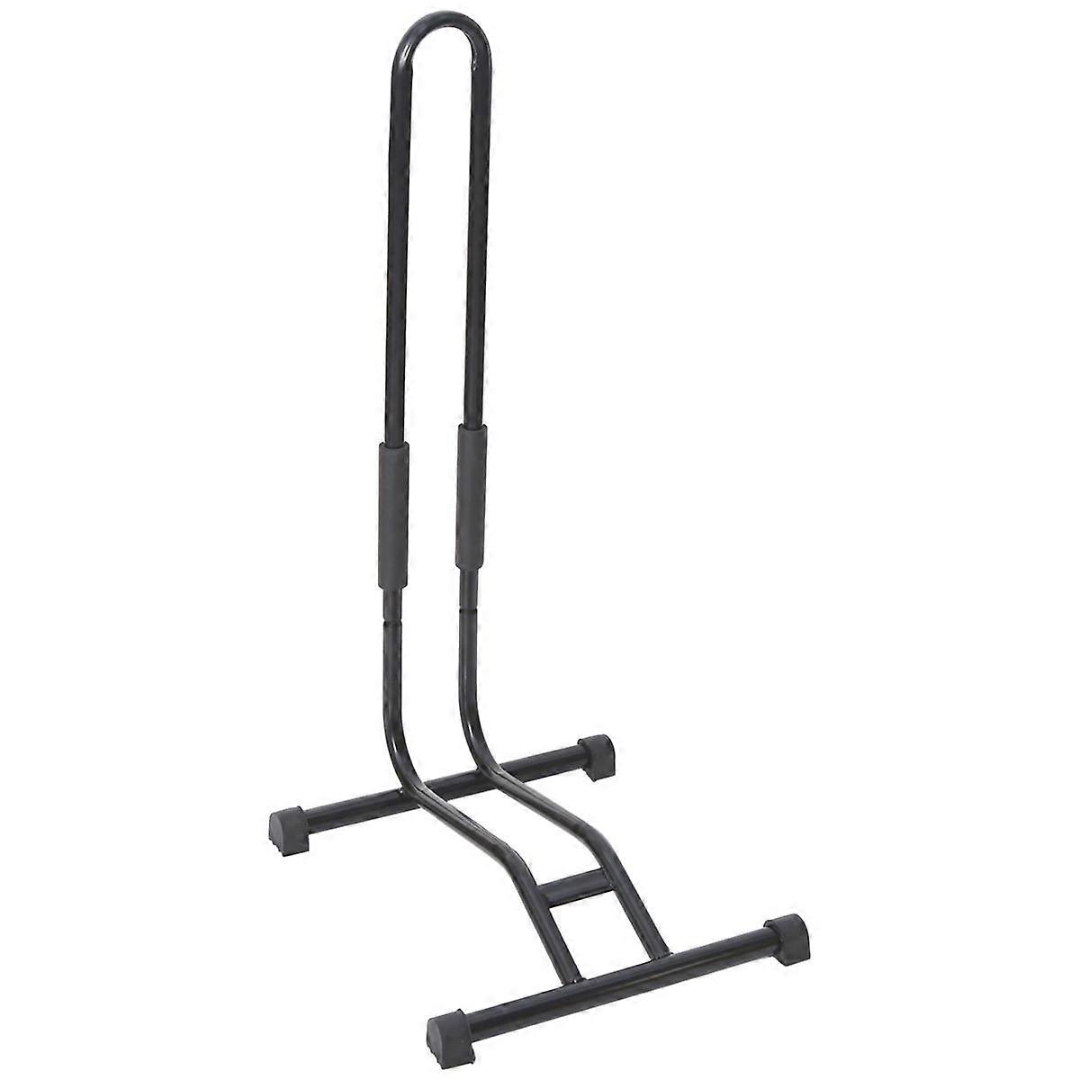 Support de vélo noir avec coussinet en éponge