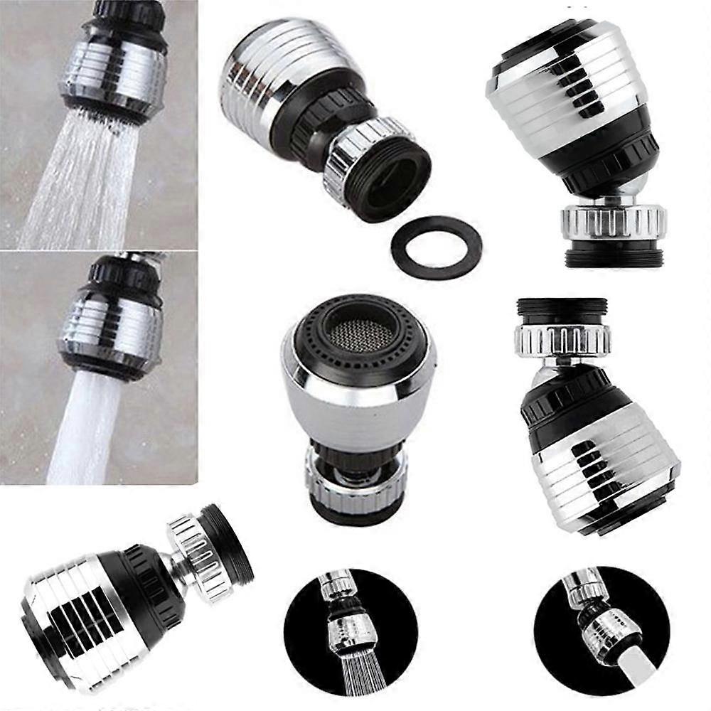 5PCS Faucet filter, Kitchen 360 Rotate Swivel Water Saving Tap Aerator Diffuser Faucet Nozzle Filter Adapter, Filter water tap Faucet filter bubbler O