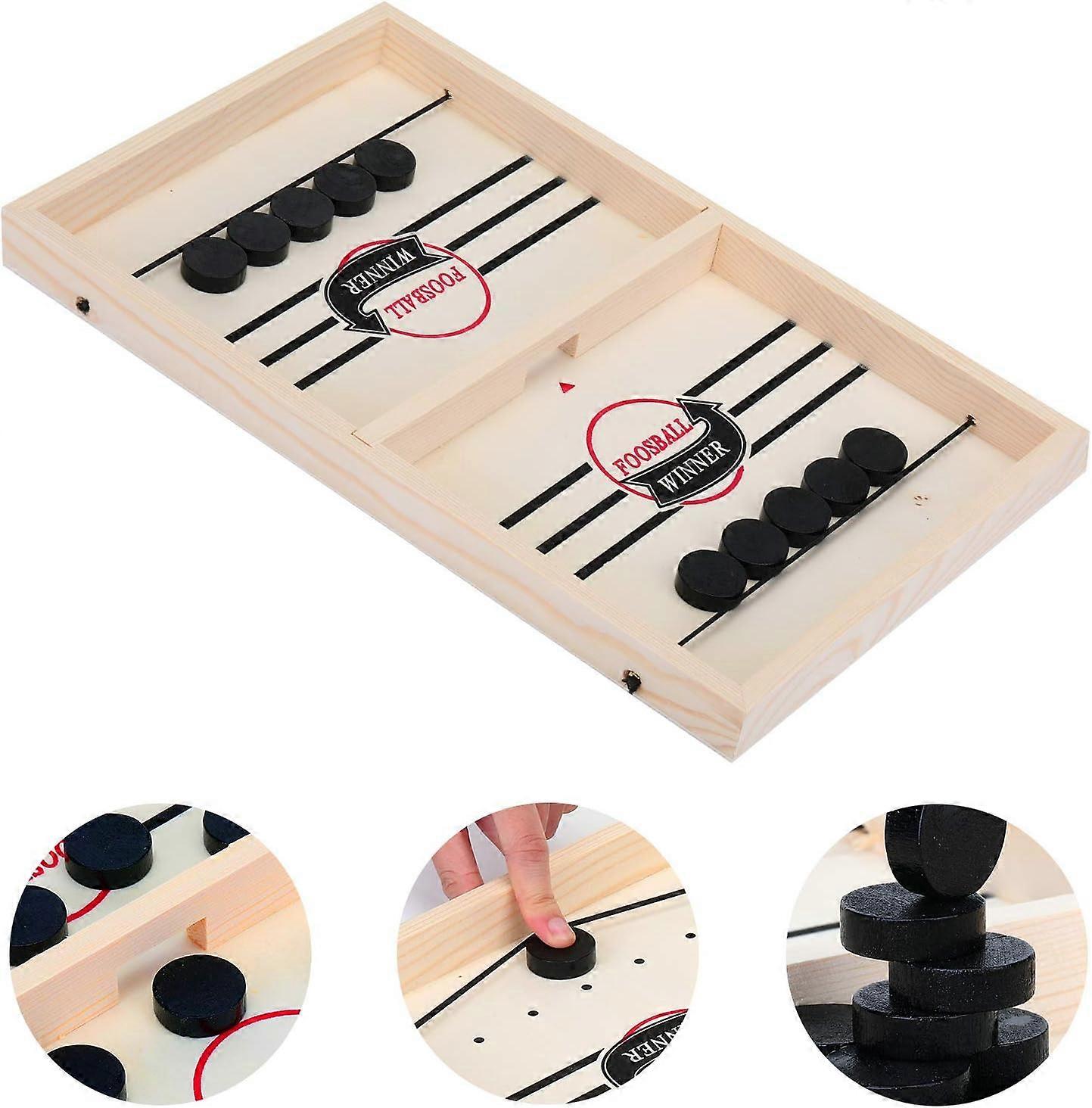 Fast Slingpuck Board Game, Fast Sling Puck Game, Suitable for Parent-Child Interaction, Board Toys, Board Games for Two Players
