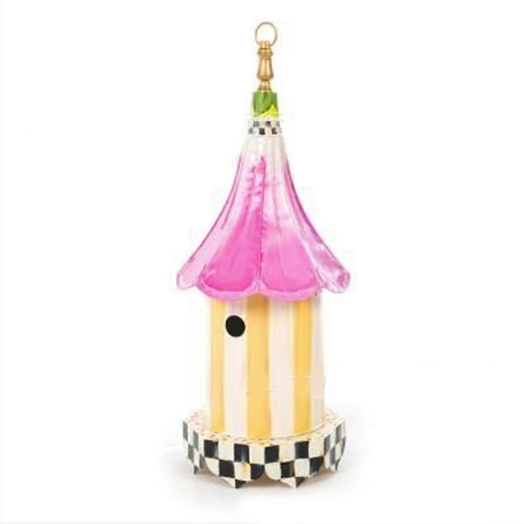 Hummingbird Feeder Creative Pattern Metal Parrot Feeding Pendant Decoration