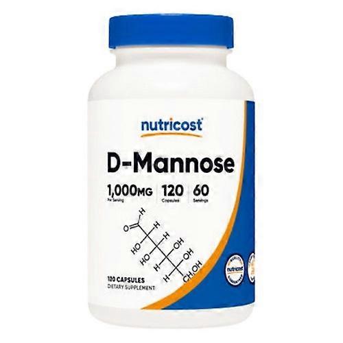 Nutricost D-Mannose Capsules ,1000 Mg ,120 Count