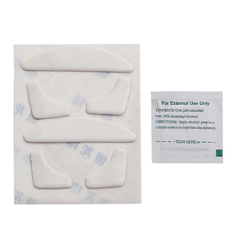 2 Sets Mouse Feet Mouse Skates Glides Pad Curved Edges for Razer- DeathAdder