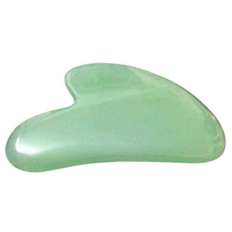 Jade Stone Guasha Board Scraping Massager Tools for Face Body for Facial Massage SPA Acupuncture