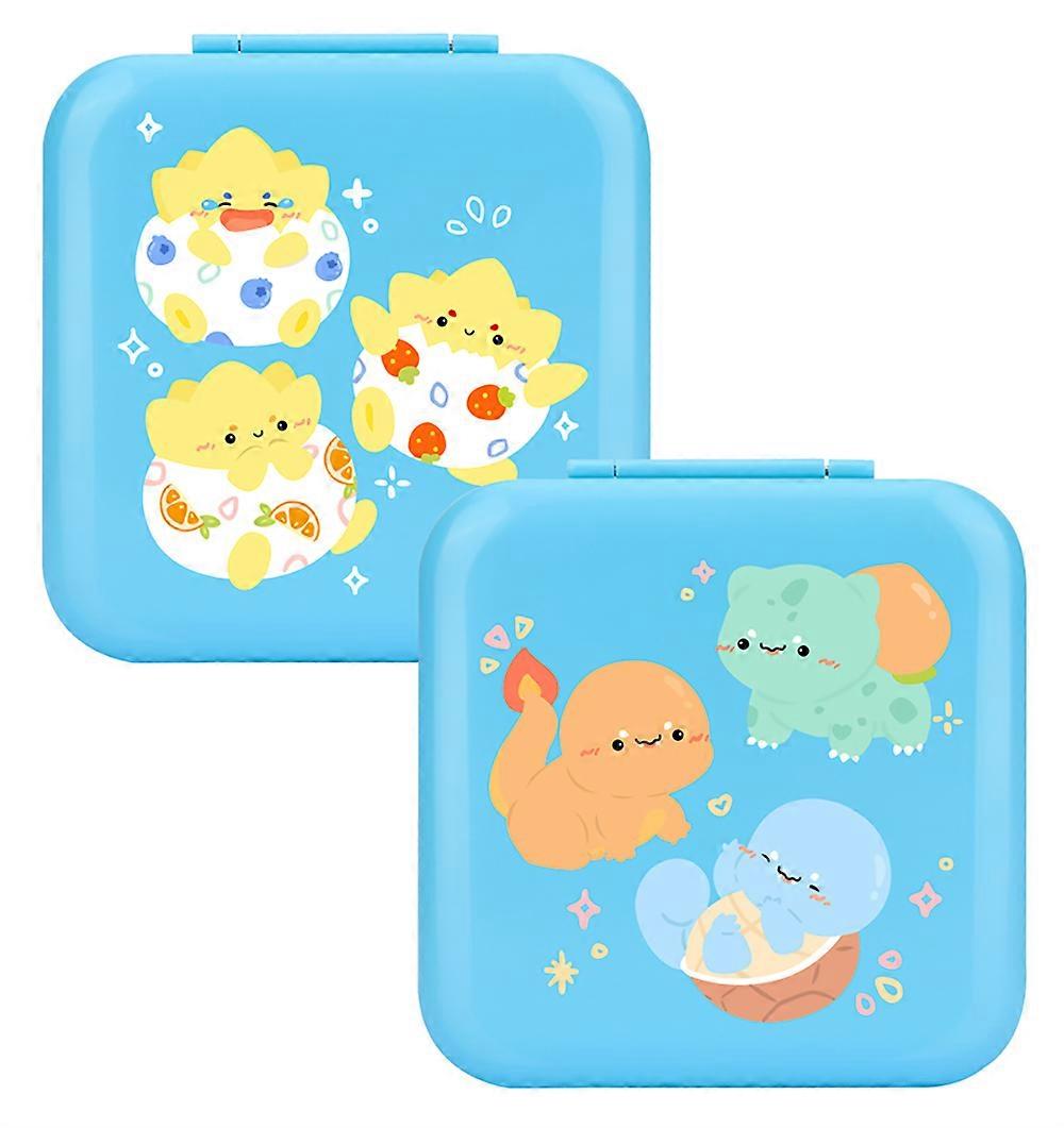 Nintend Switch Game Card Storage Box Colorful Hard Shell Case With 24 Cartridge Slots For Nintendo Switch Lite Accessories - Cases