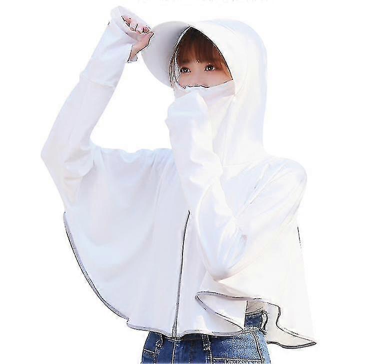 الجليد الحرير ملابس الحماية من الشمس، شال الحماية من الأشعة فوق البنفسجية لركوب الدراجات في الصيف