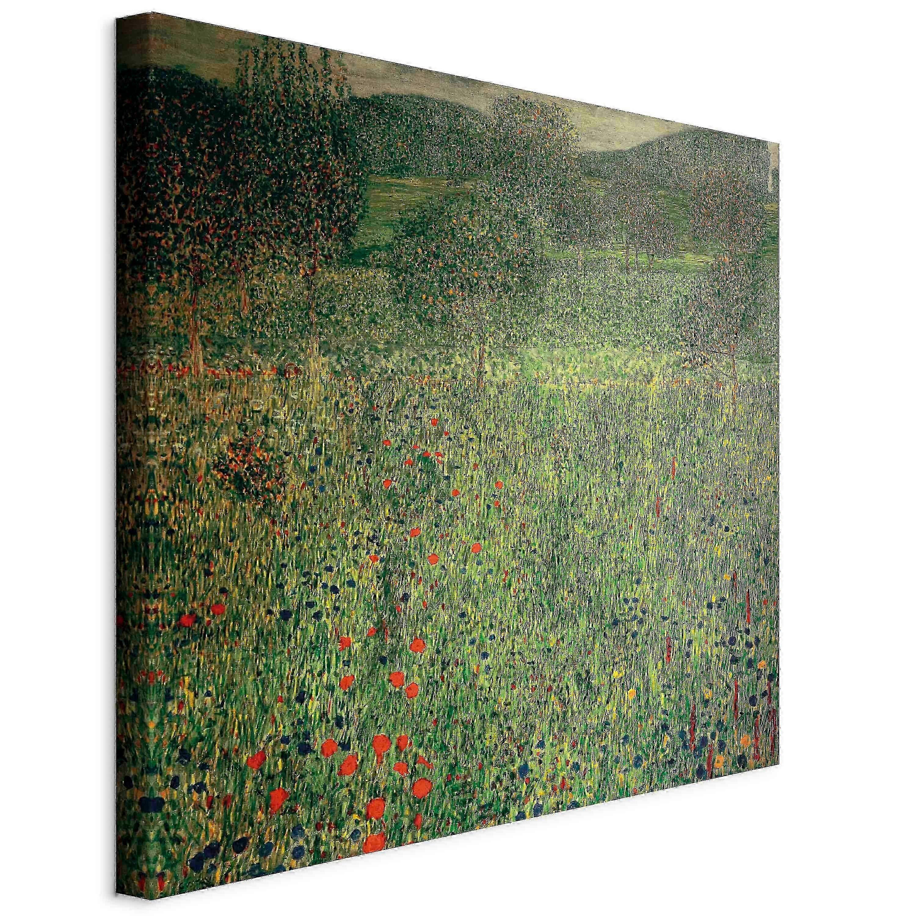 Leinwandbild - Der Garten (Gustav Klimt)