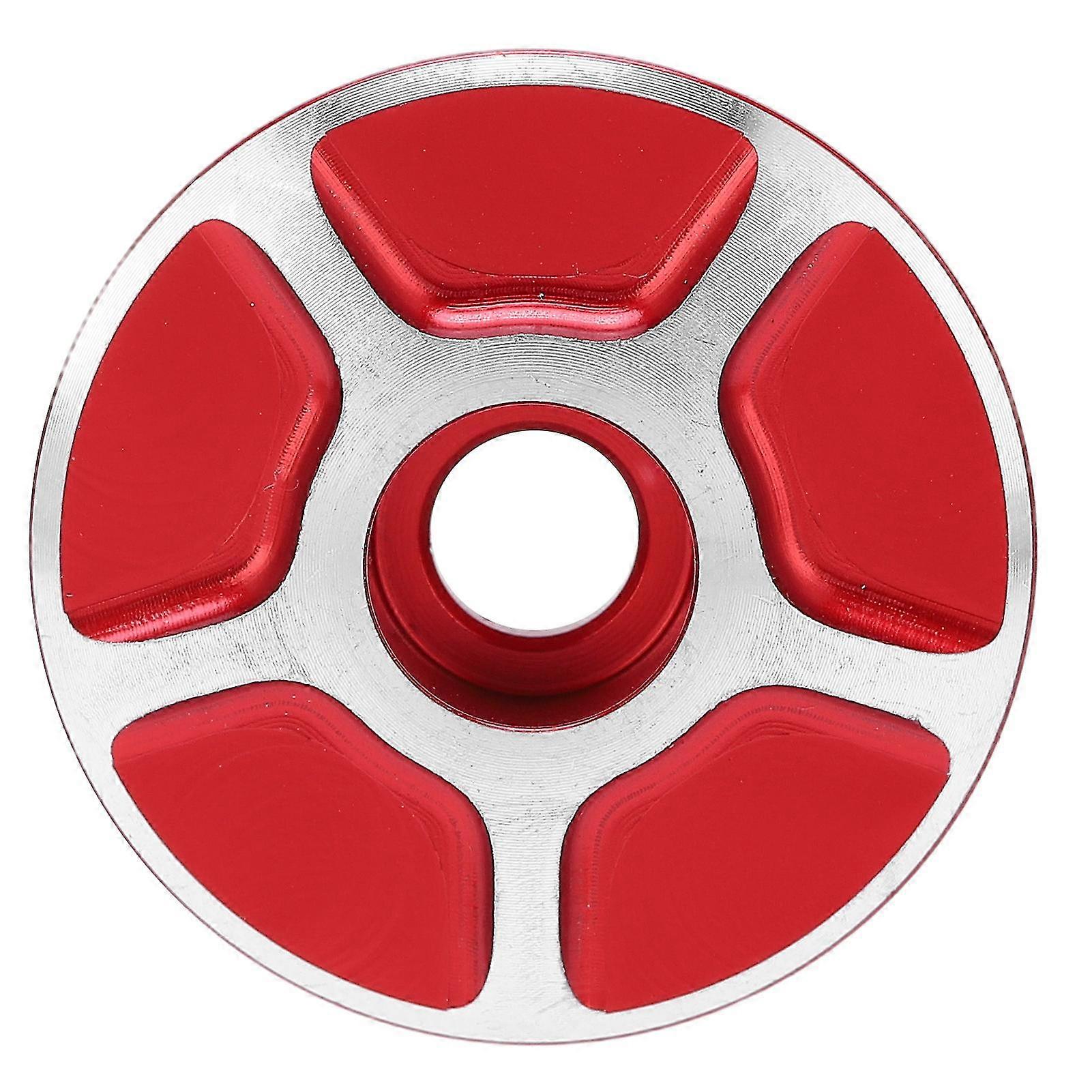 Red Lightweight Replaceable Bicycle Front Fork Headset Cover