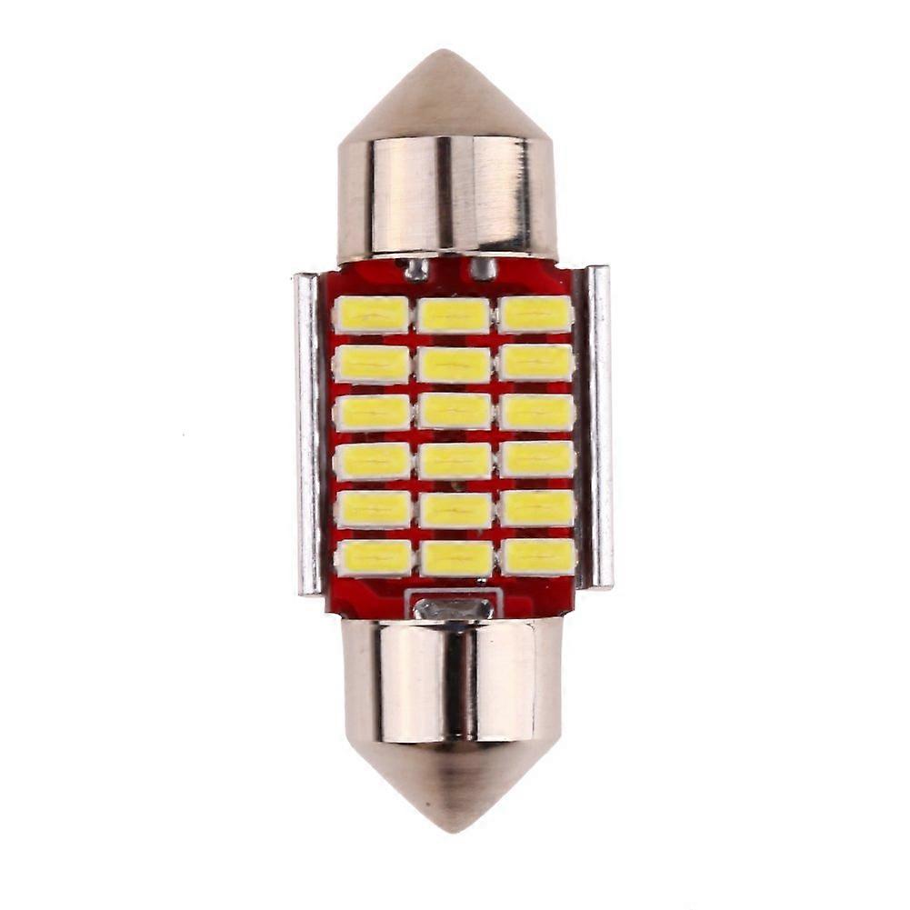2Pcs C5W C10W 31mm 3014 18SMD Festoon Led Canbus Car Inteiror Bulb License Plate Light 12V
