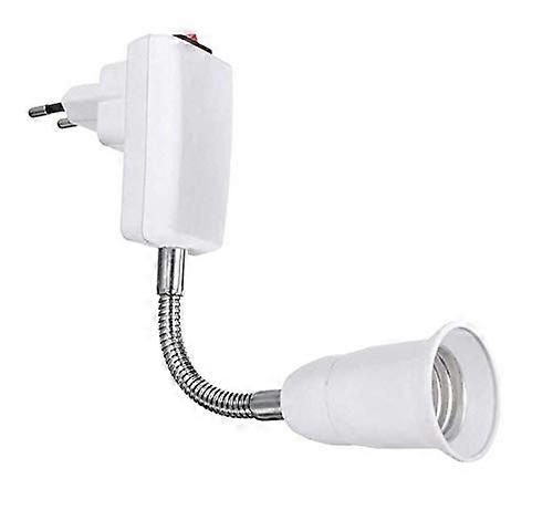 E27 socket with switch for kitchen wall lamp, AC 220V, E27 socket lamp holder, wireless wall lamp spot (without bulb)