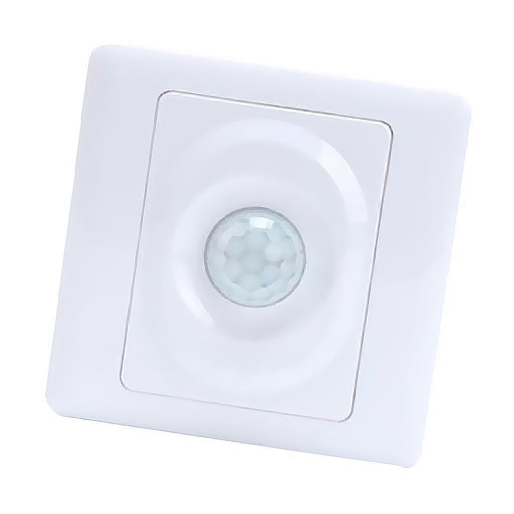 PIR Motion Sensor Light Switch Time Delay Detector Adapter Panel AC110V-250V