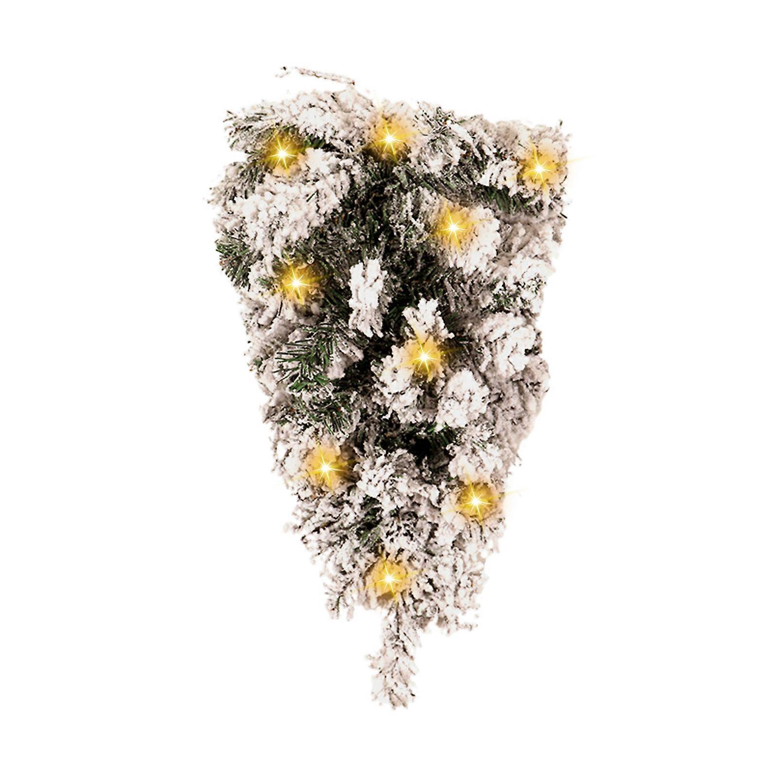 Christmas Upside Down Tree Flocking Simulation Christmas Decoration Upside Down Tree