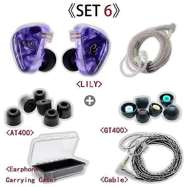 LILY In-Ear BA With 2Pin 0.78mm connector Detachable cable