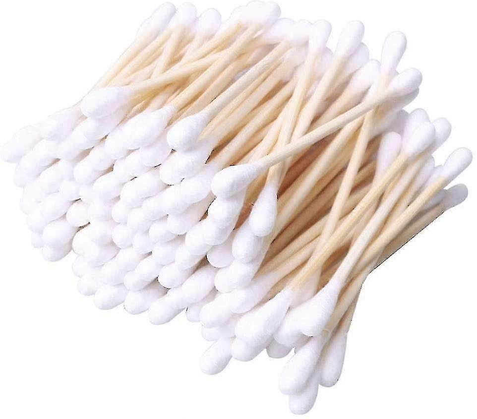 50pcs Bamboo Buds Biodegradable For Ear Makeup Cleaning