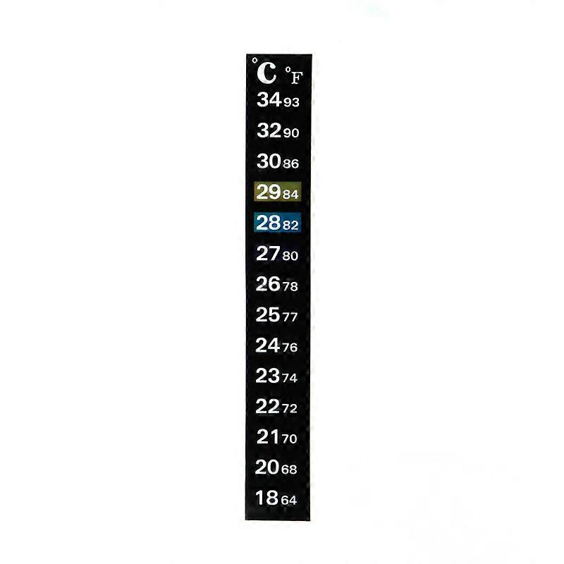 Sticker Temperature Thermometer Digital Display Strips 64-93F 18-34C