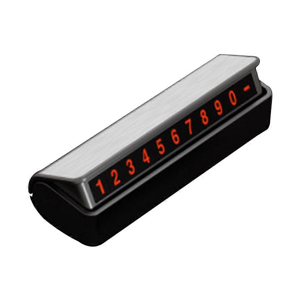 Decorations Card for Temporary Parking for SUV Van Travelling Vehicle Tool