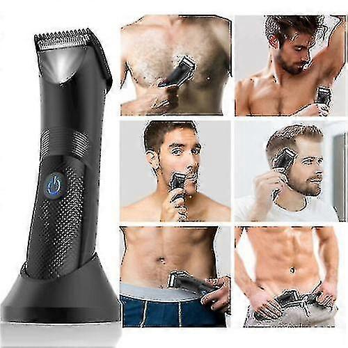 חדש Manscaping גוזם שיער ערווה עמיד למים מפשעה כדור חשמלי גוף מכונת גילוח גוף