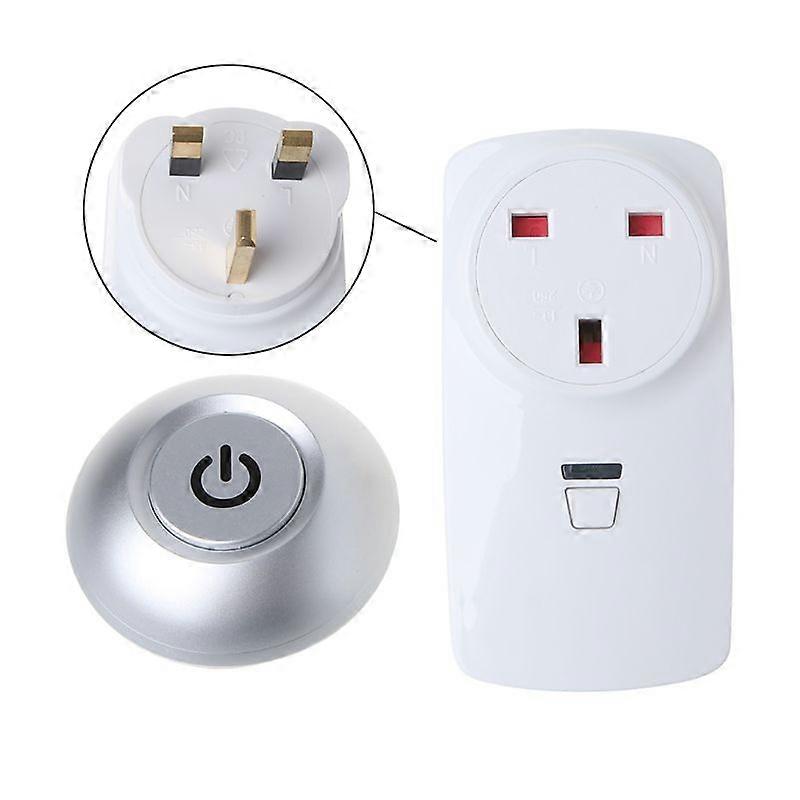 RF 433MHZ Wireless Switch Remote Control Wall Light Switch Self Powered Wall Socket Transmitter with Stickers